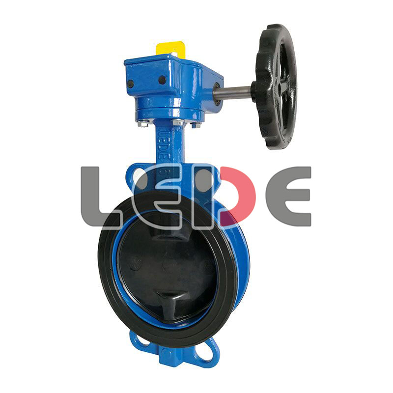 自(zi)密封手(shǒu)動裝置(zhì)對夾蝶(die)閥